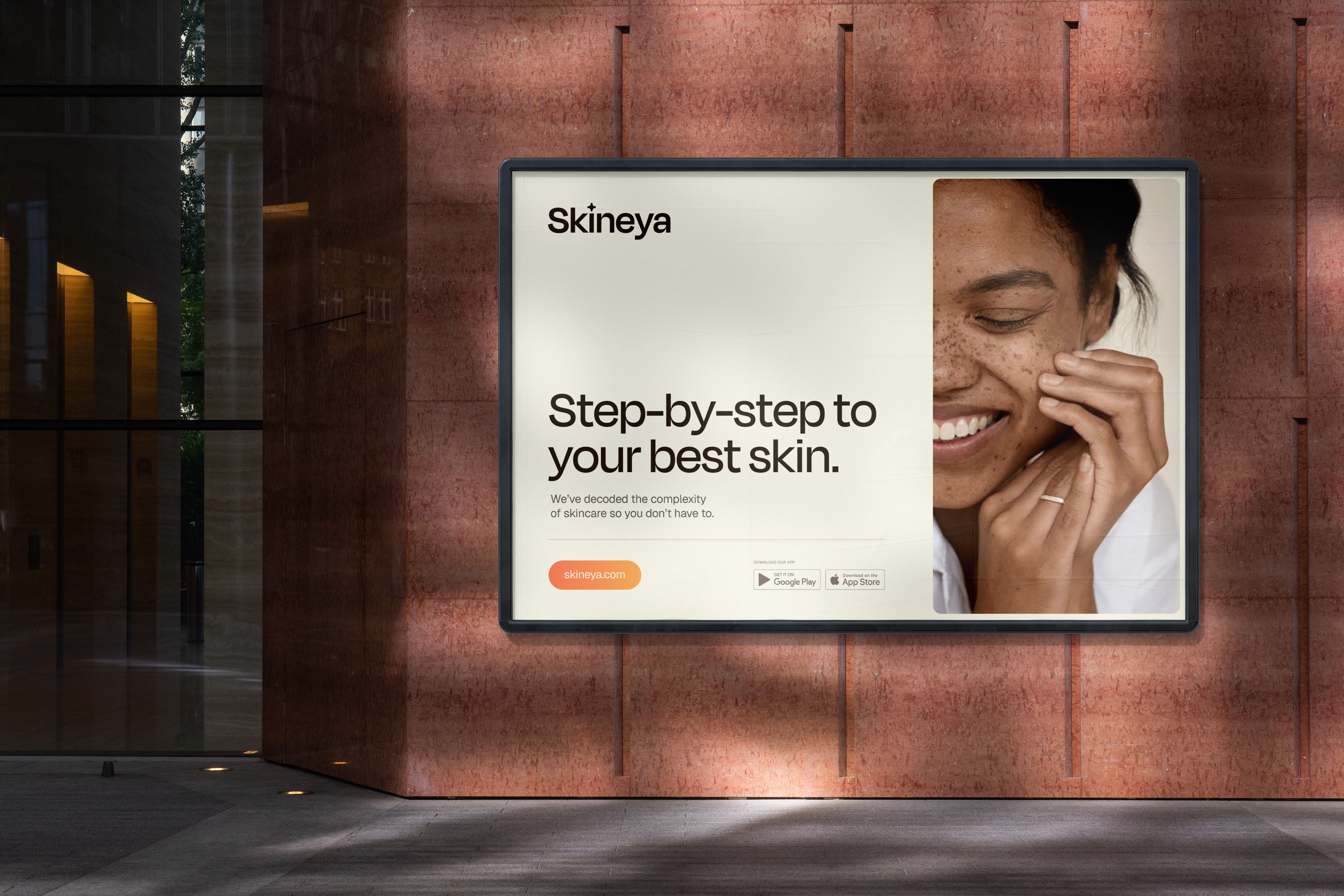 Skineya outdoor campaign